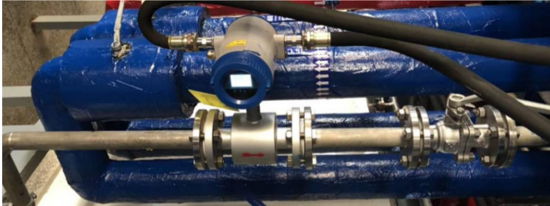 Non-intrusive Flange Connection Electromagnetic Flowmeter No Moving Parts