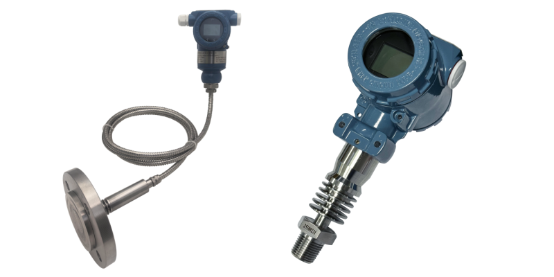 Pressure Transmitter Structures for High Temperature Applications