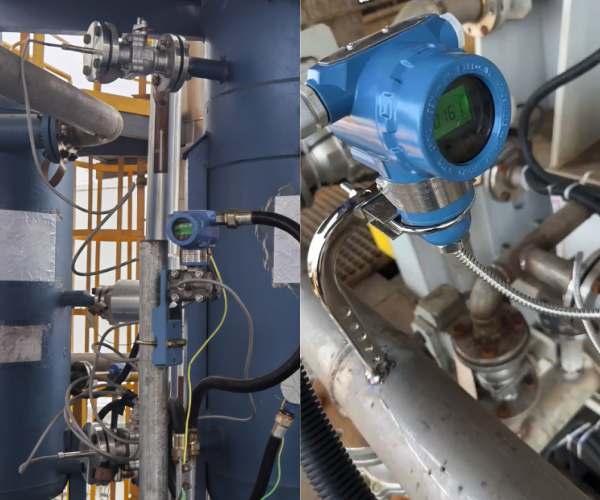 Pressure and DP Transmitters Using Capillary Remote Connection Diaphragm Seal System