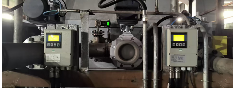 Split type Electromagnetic Flow Meter Converters Operation