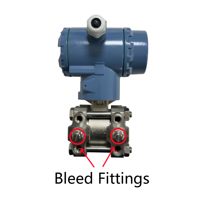 WangYuan WP3051DP Differential Pressure Transmitters Bleed Fittings